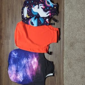 NWOT Suitcase Covers (20", 24", 28") - Sold as SET